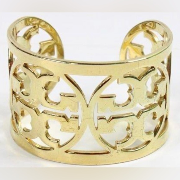 Tory Burch Jewelry - Beautiful Tory Burch gold plated cuff